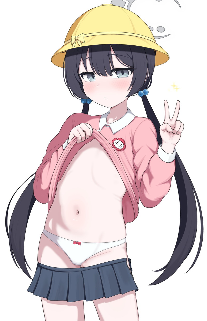 ブルーアーカイブの可愛い二次元画像。