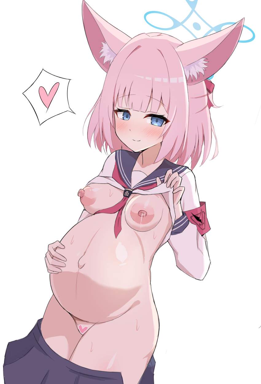 ブルーアーカイブの可愛い二次元画像。