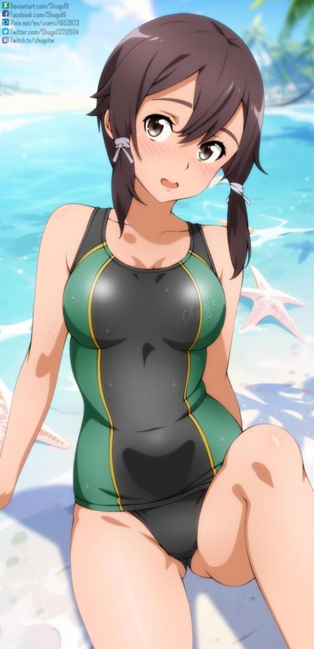 競泳水着のドエロい画像
