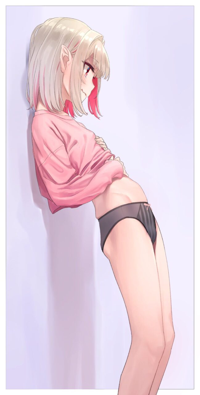 貧乳の二次エロ画像を愛でる。