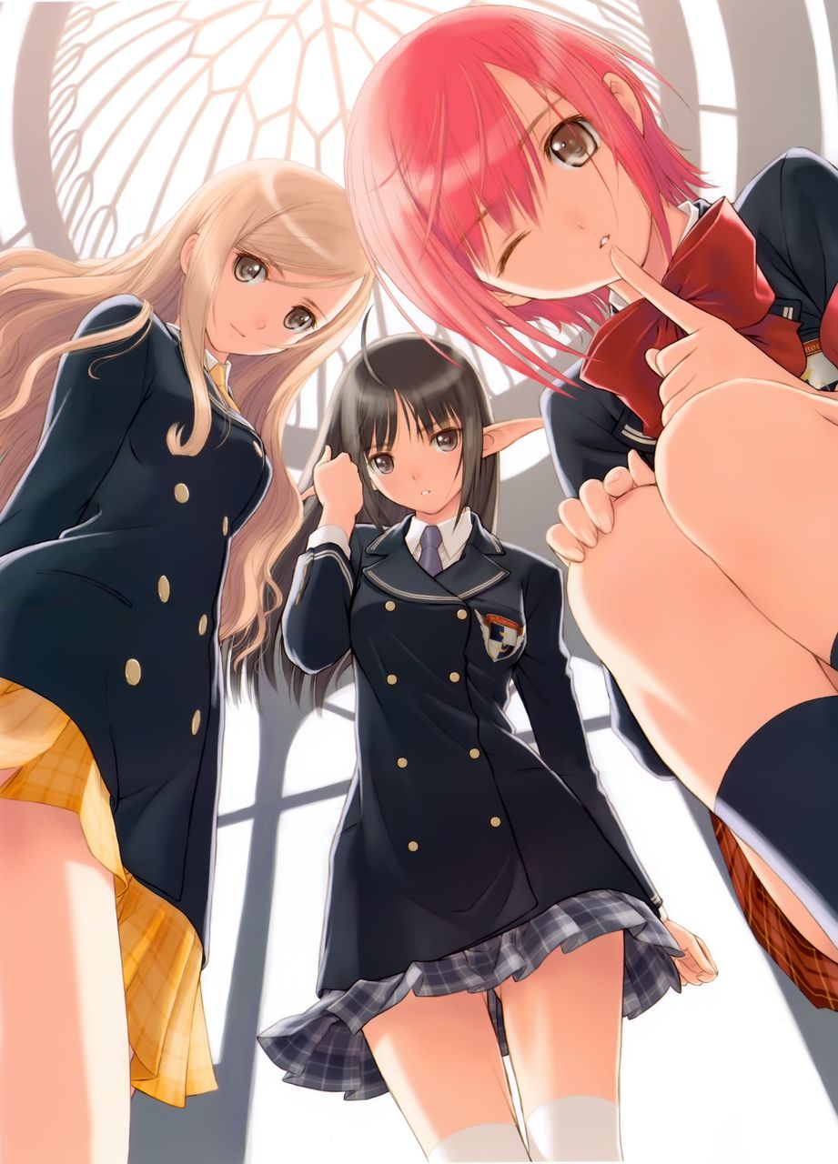 ローアングルのエロ画像補給中！