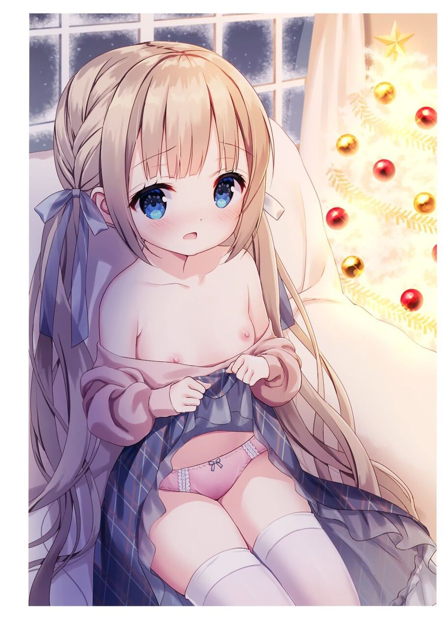 貧乳の二次エロ画像を愛でる。