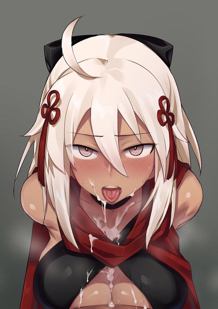 パイズリの可愛い二次元画像。