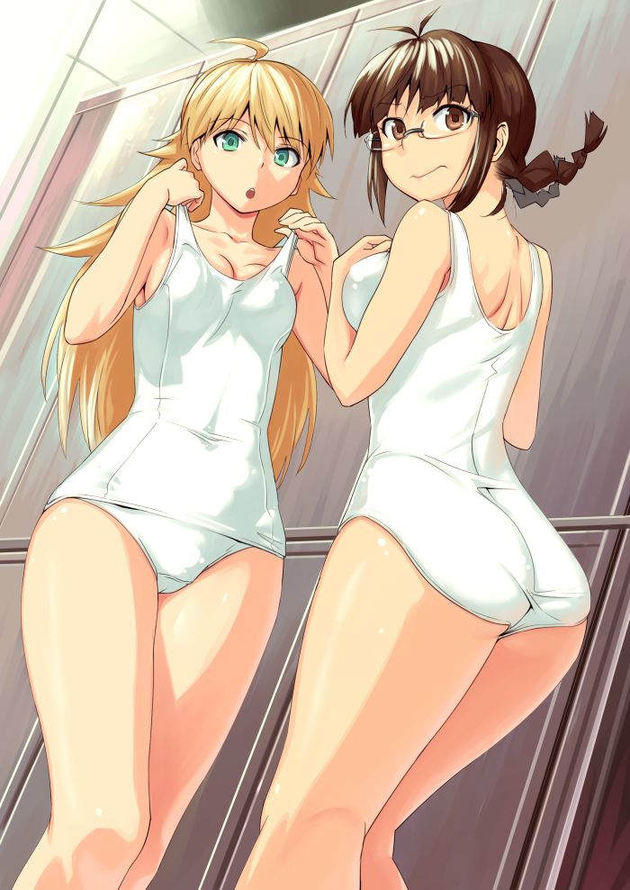 スク水の二次エロ画像で抜きたい！