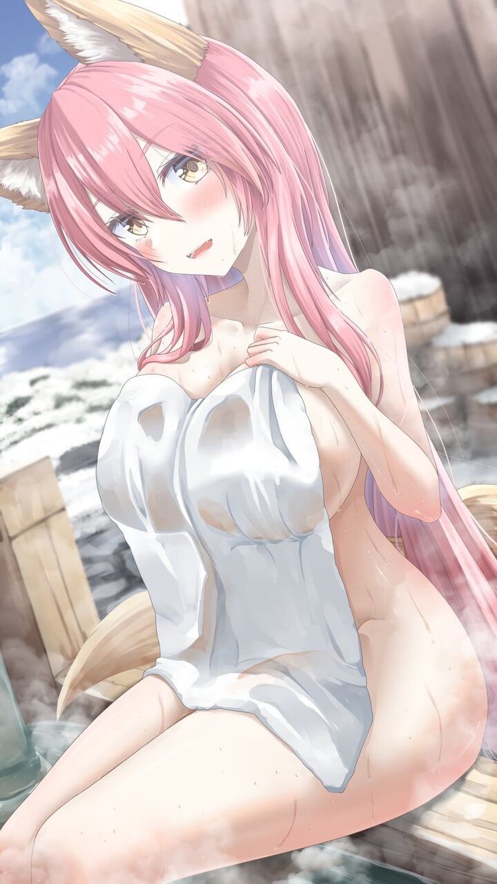 お風呂の二次エロ画像を愛でる。