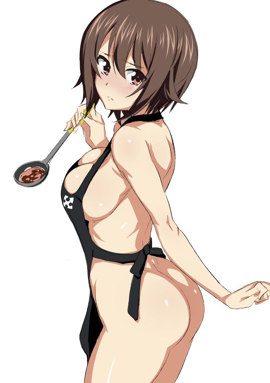 裸エプロンのエロ画像なんです！