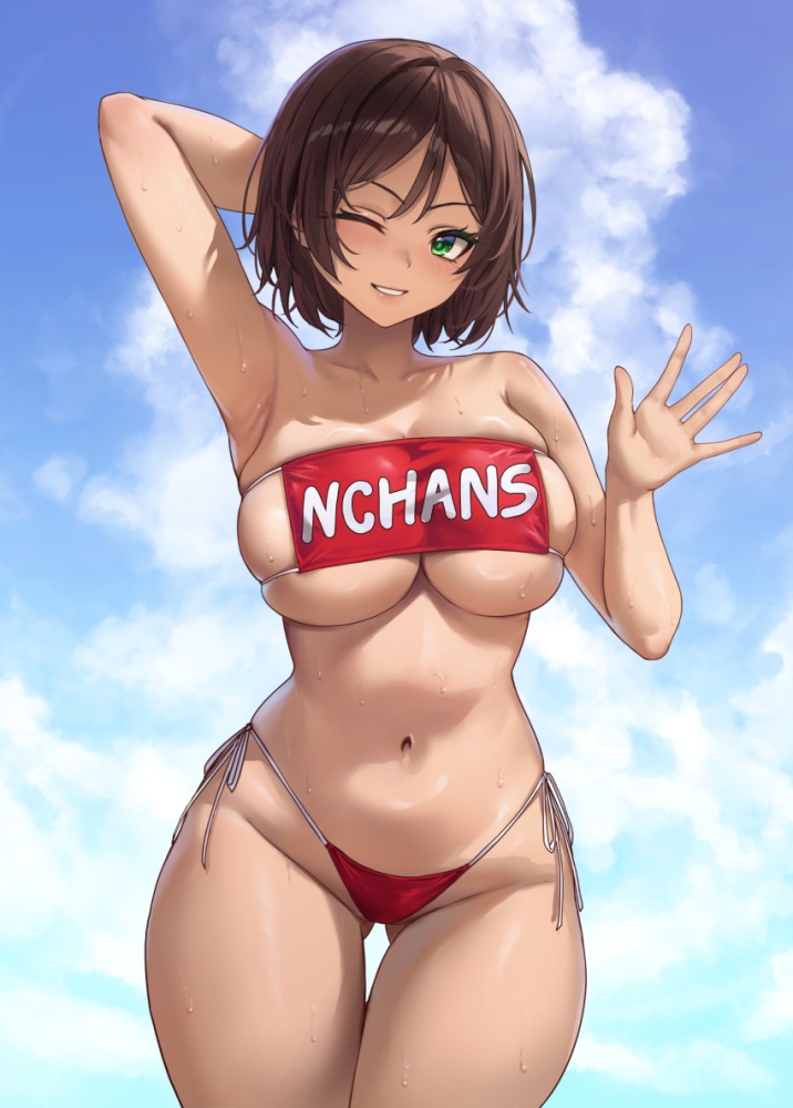 水着の二次エロ画像