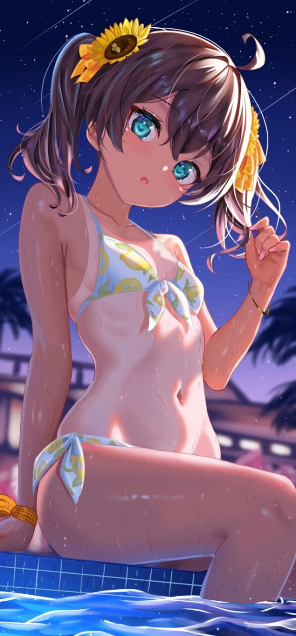 水着の二次エロ画像