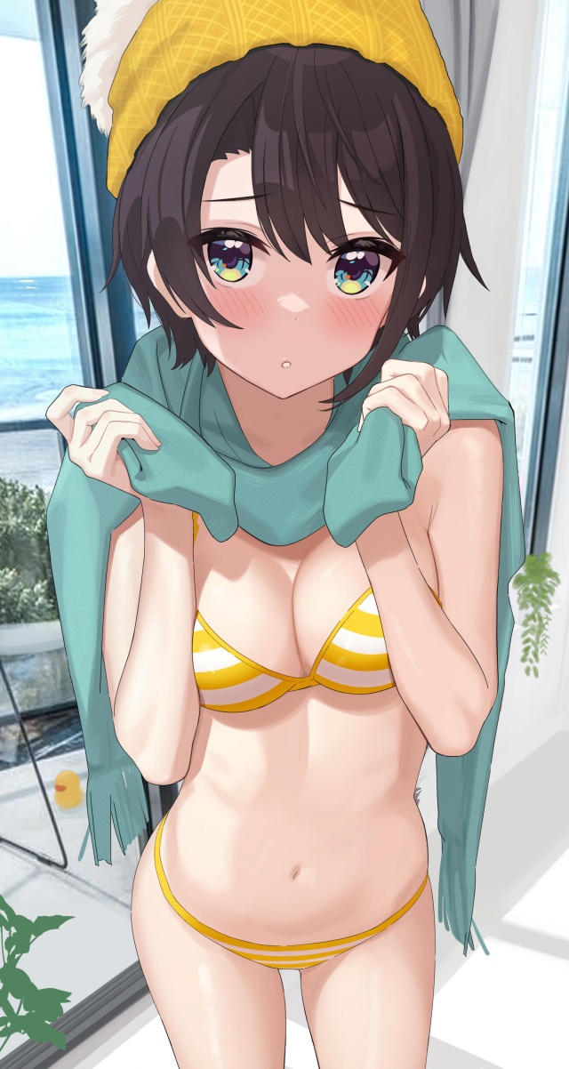水着のエロ画像を見て幸せになろう！