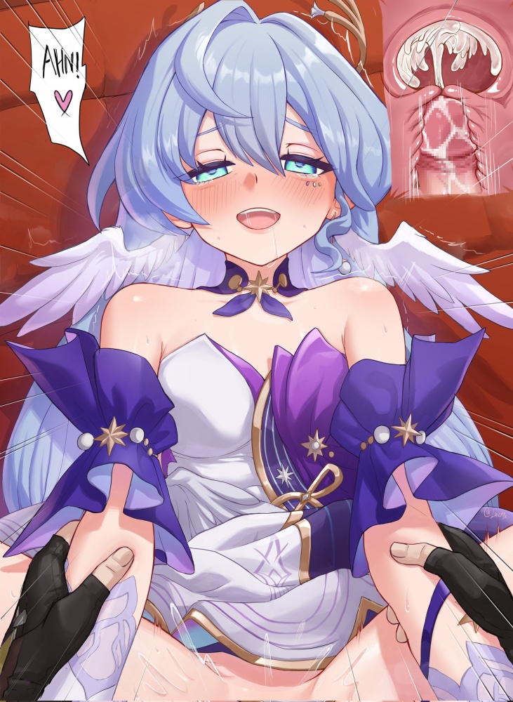 中出しの魅力についてエロ画像で検証