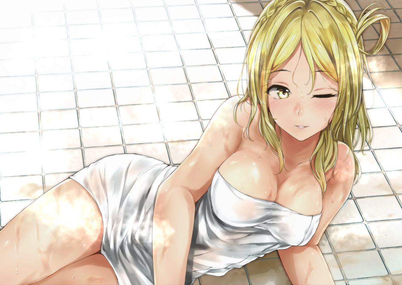 お風呂の二次エロ画像を愛でる。