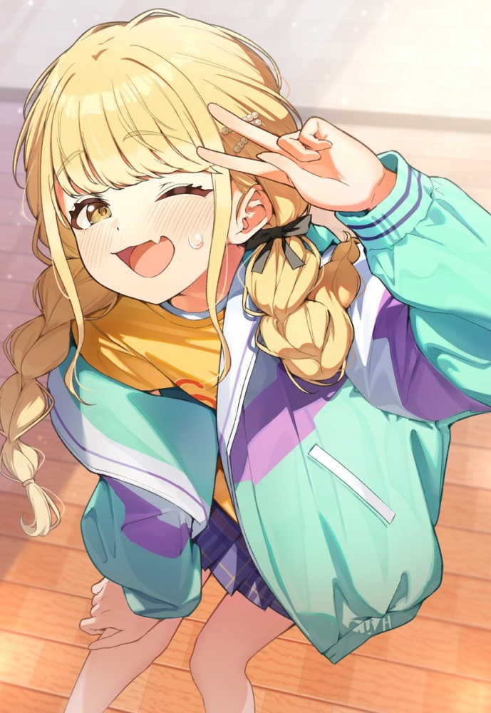 非エロの可愛い二次元画像。