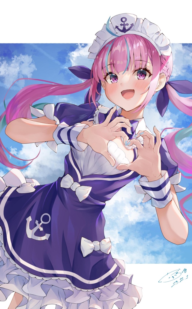 非エロの可愛い二次元画像。