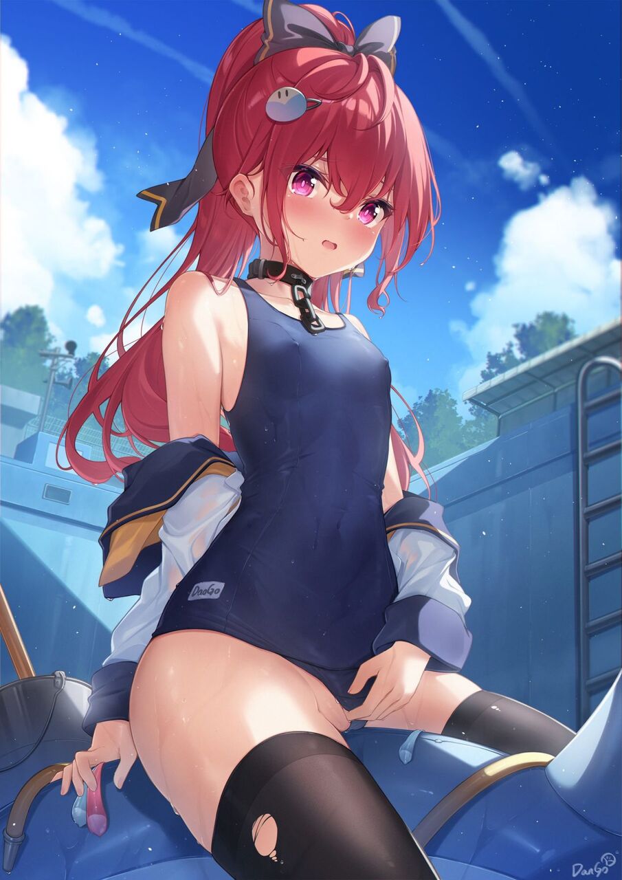 スク水の二次エロ画像で抜きたい！