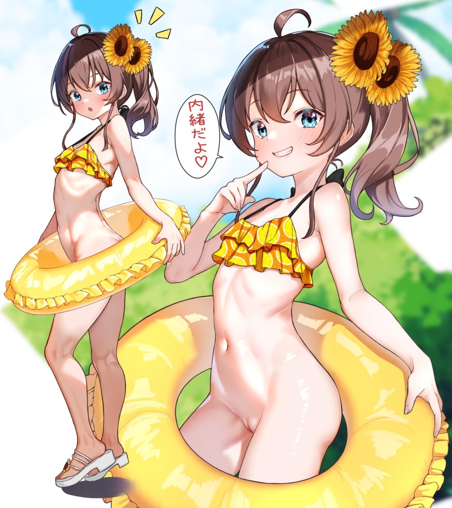 水着のエロ可愛い画像貼っていくぜ！