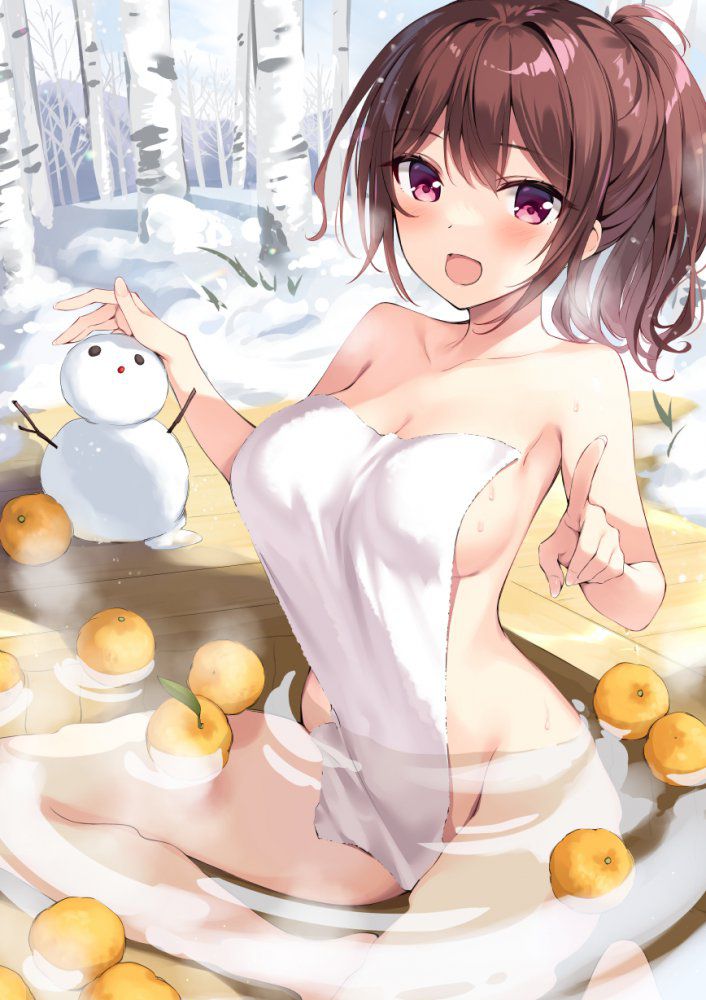 お風呂の二次エロ画像を愛でる。
