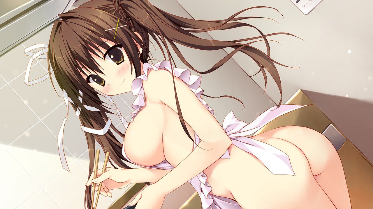 裸エプロンのエロ画像なんです！