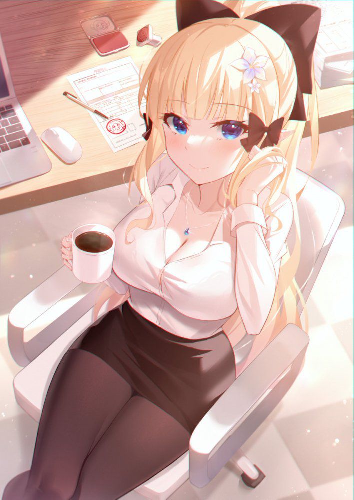 金髪のエッチな魅力が分かるエロ画像