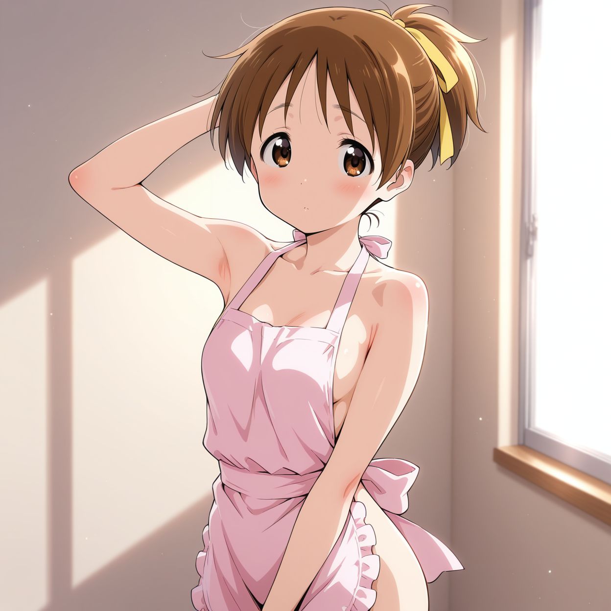 裸エプロンのエロ画像なんです！
