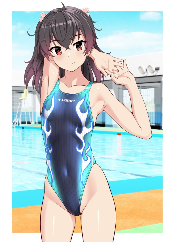水着の二次エロ画像