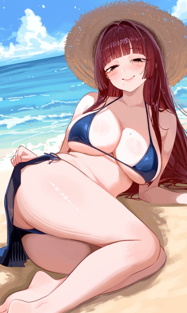 水着の二次エロ画像