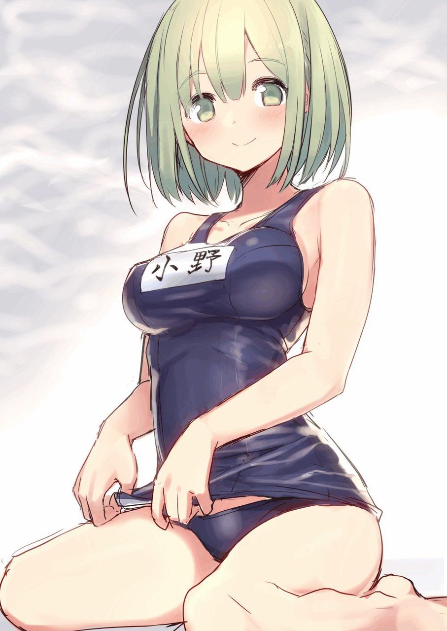 スク水の二次エロ画像で抜きたい！