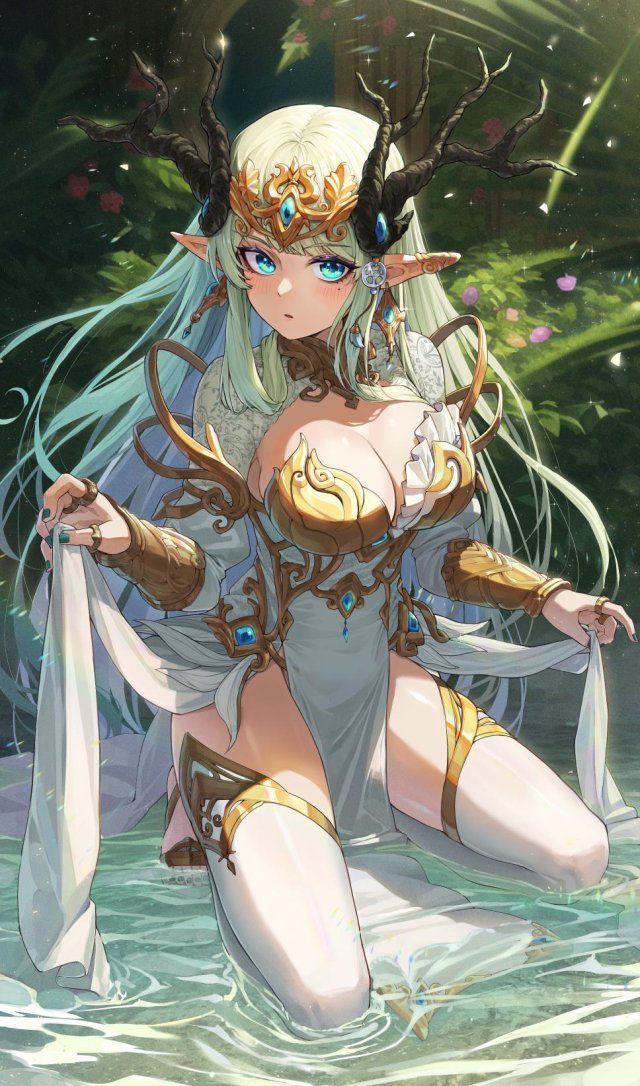 エルフのレベルが高いエロ画像