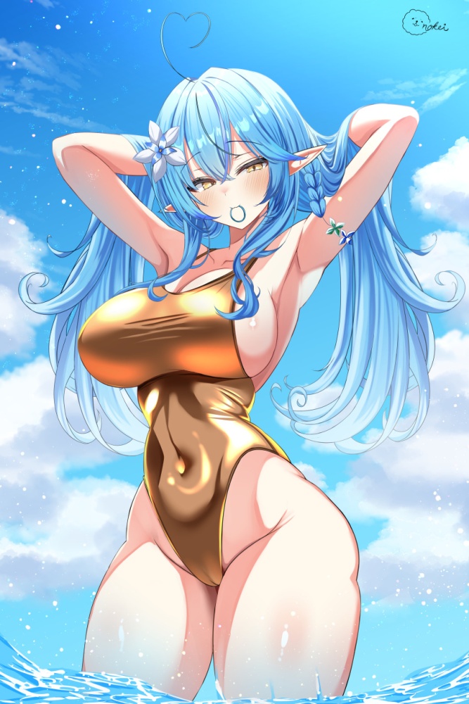 水着の二次エロ画像