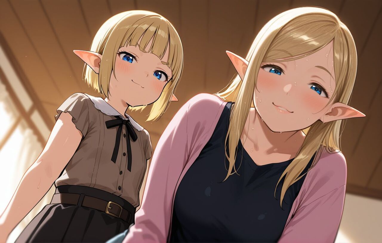 エルフのレベルが高いエロ画像