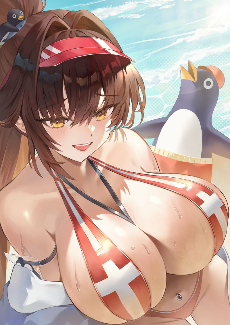 勝利の女神：NIKKEの二次元エロ画像。