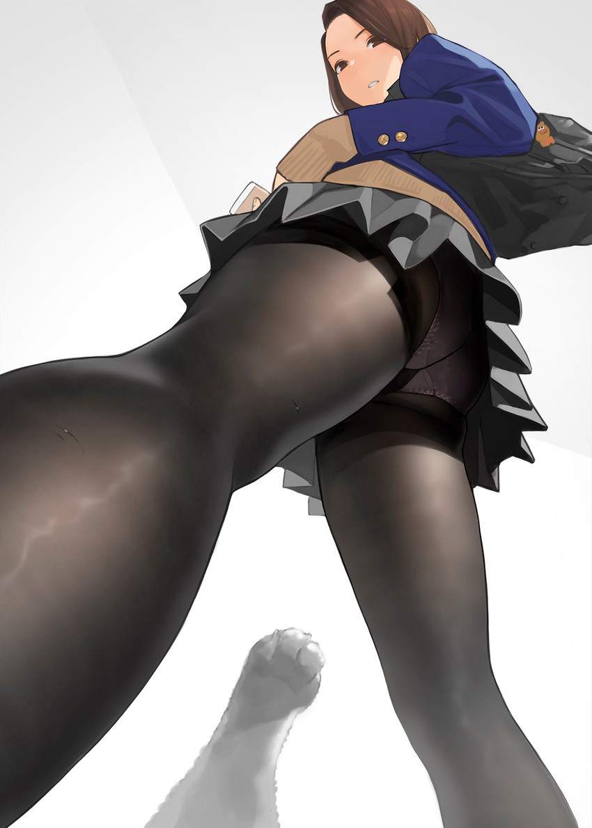 ローアングルのエロ画像補給中！