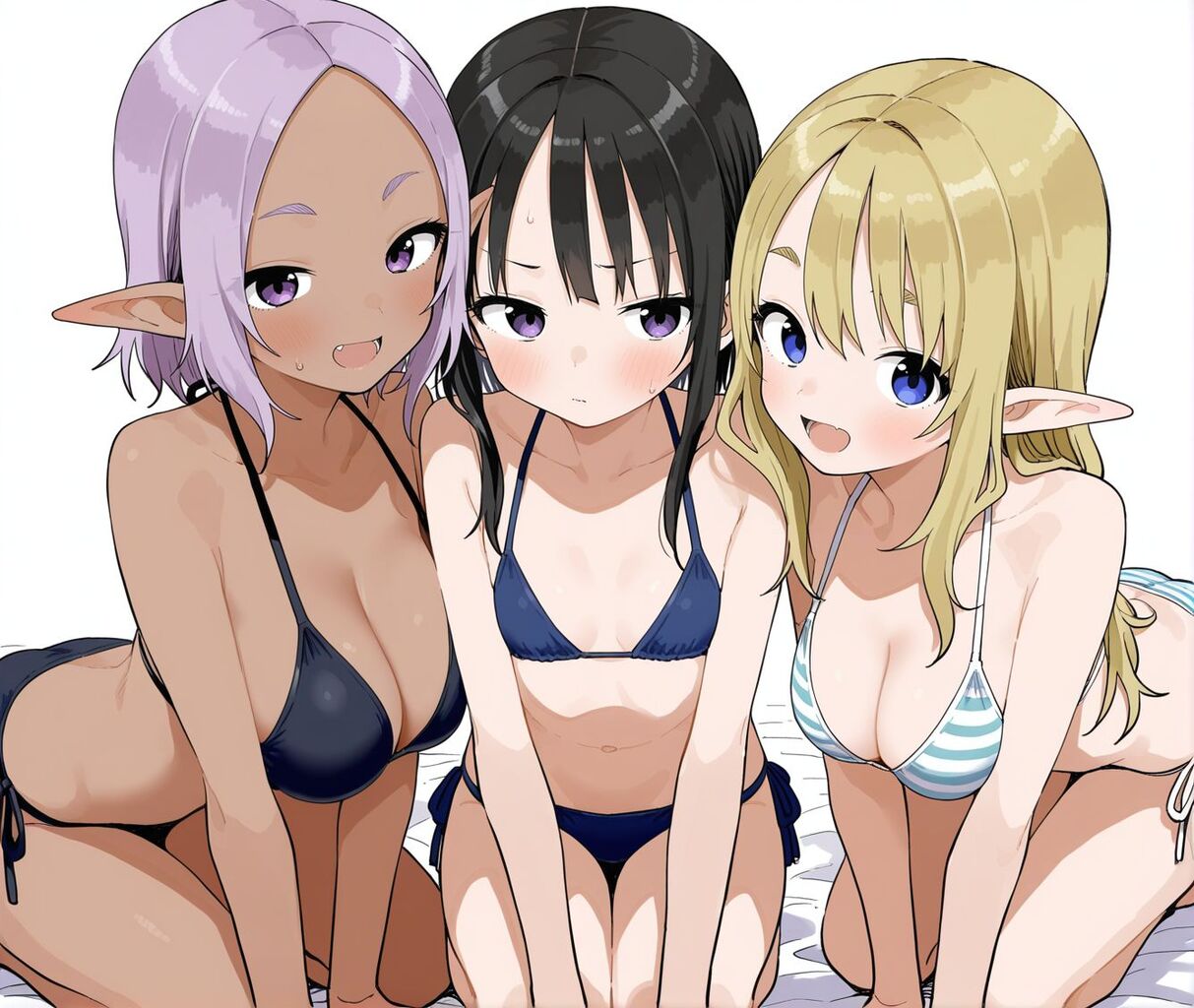 エルフのレベルが高いエロ画像
