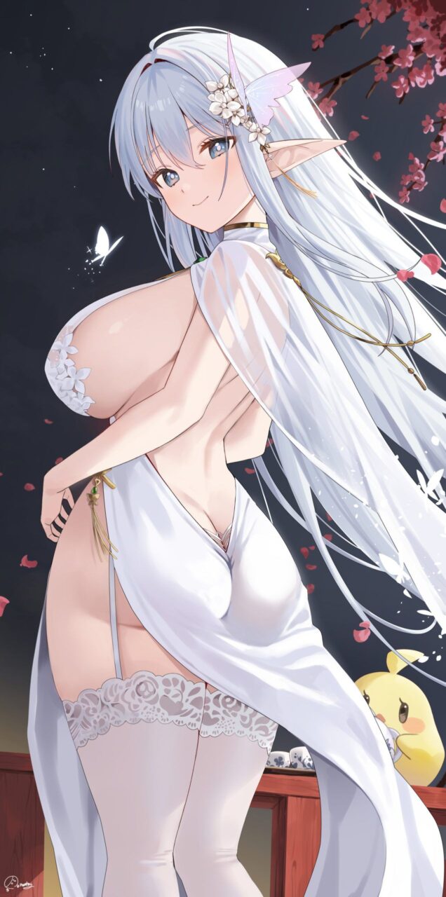 エルフのレベルが高いエロ画像
