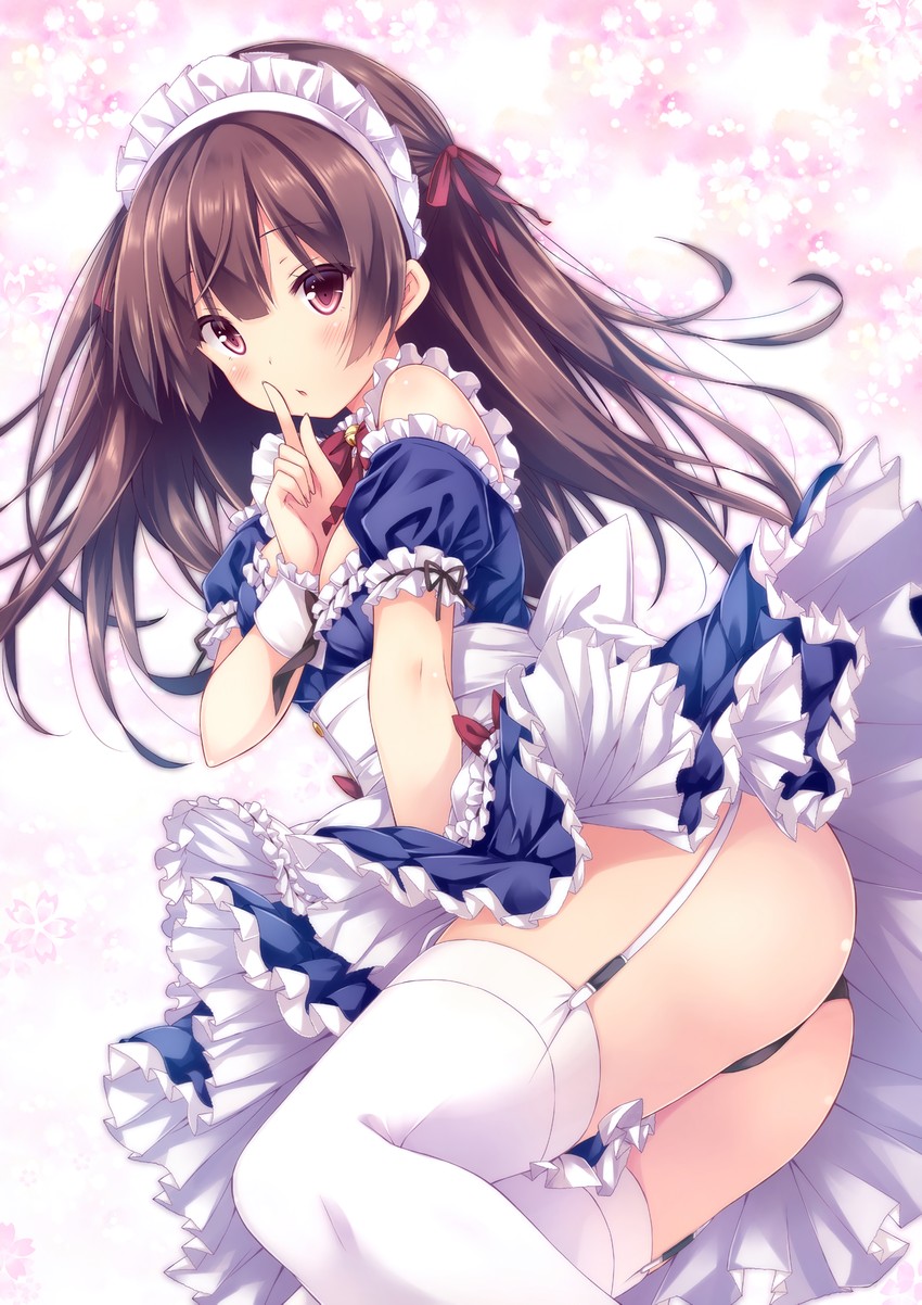 メイドのレベルが高いエロ画像