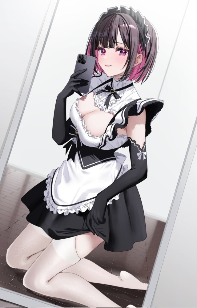 メイドのエロ画像で抜きたくなったから貼ってくよ