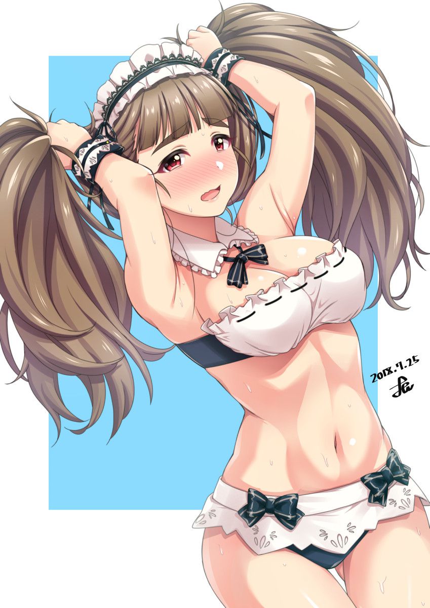 メイドの二次エロ画像くだしあ。