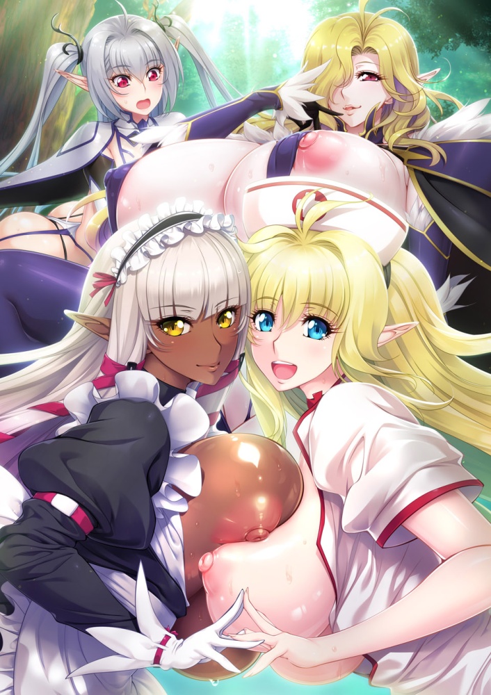 エルフのエロ画像を見て幸せになろう！