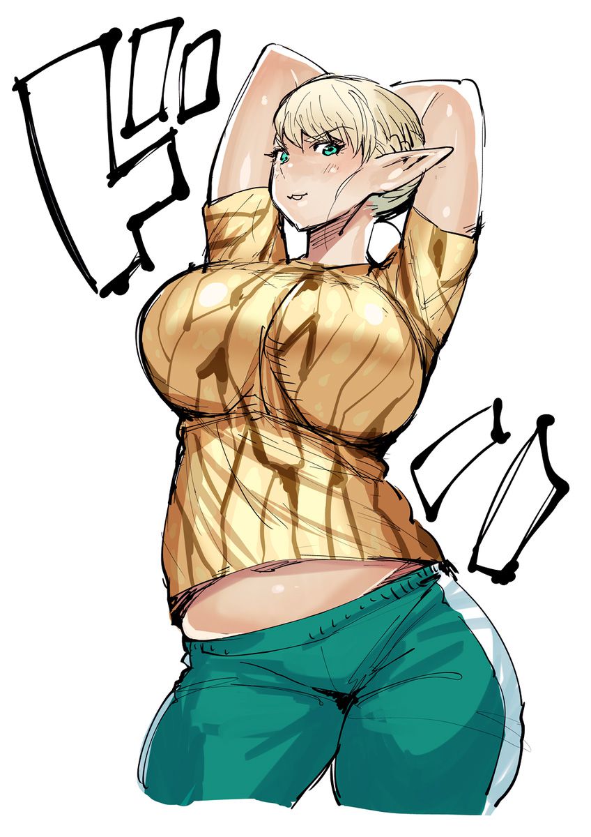 エルフの二次エロ画像で抜きたい！