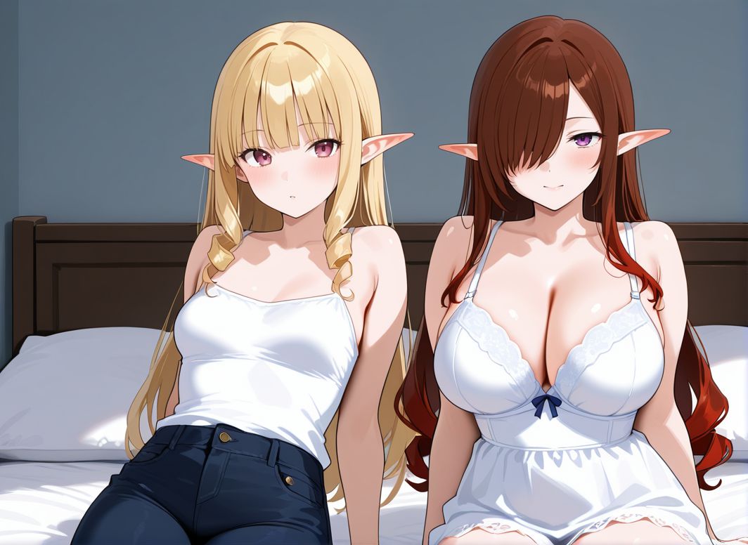 エルフのエロ画像フォルダを解放していく