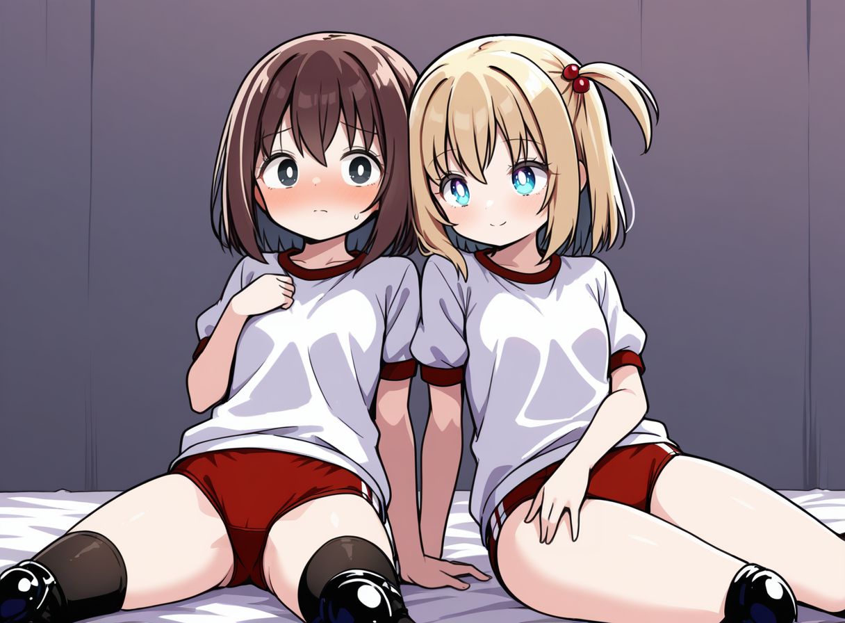 体操服・ブルマの二次エロ画像を愛でる。