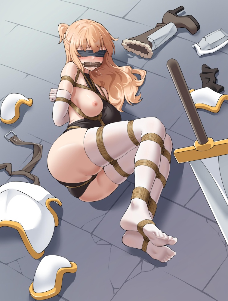 目隠しの二次エロ画像