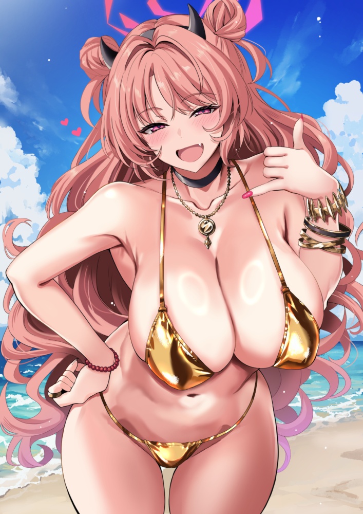 ビキニのレベルが高いエロ画像
