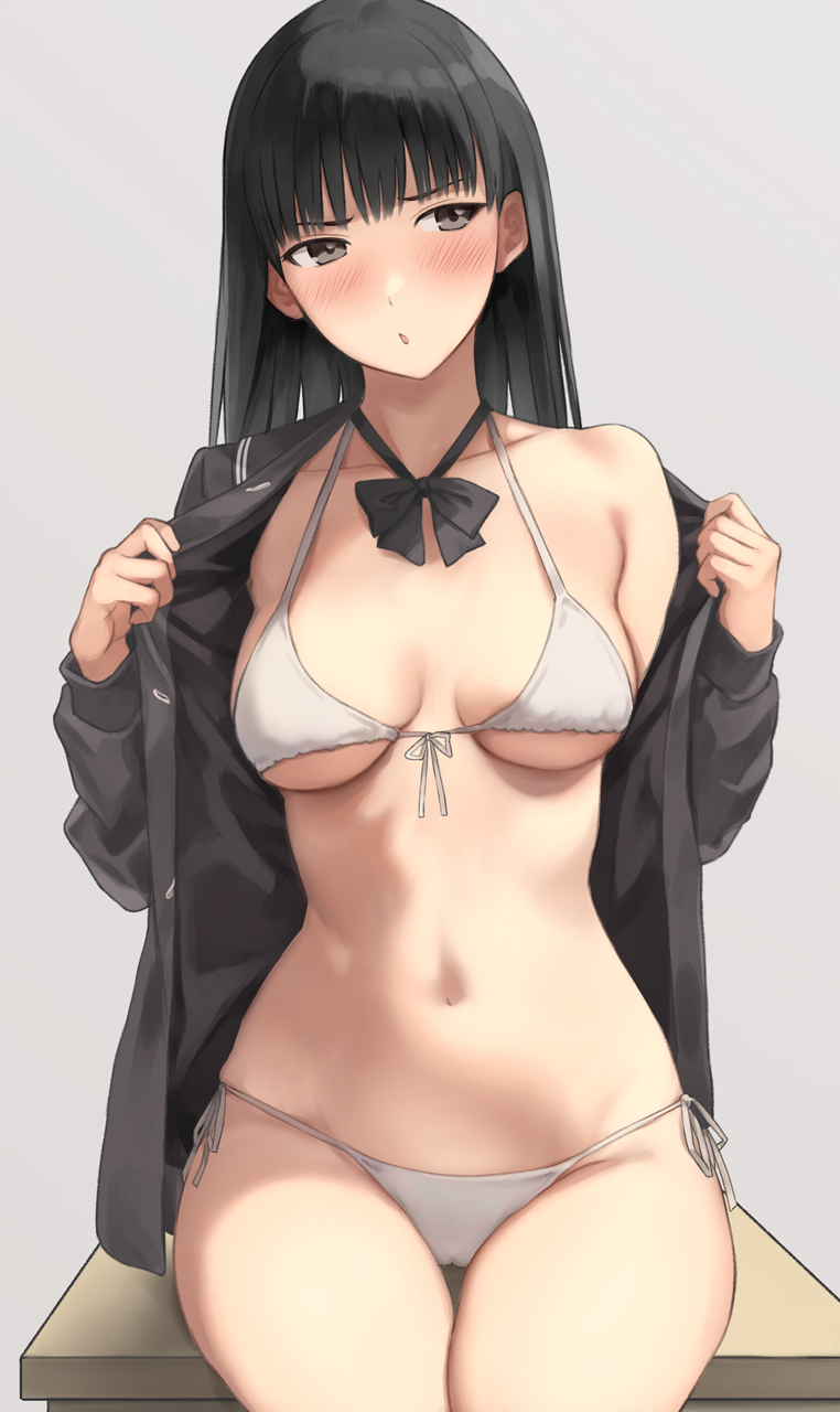 黒髪のエロ画像でシコりたい奴集まれ！