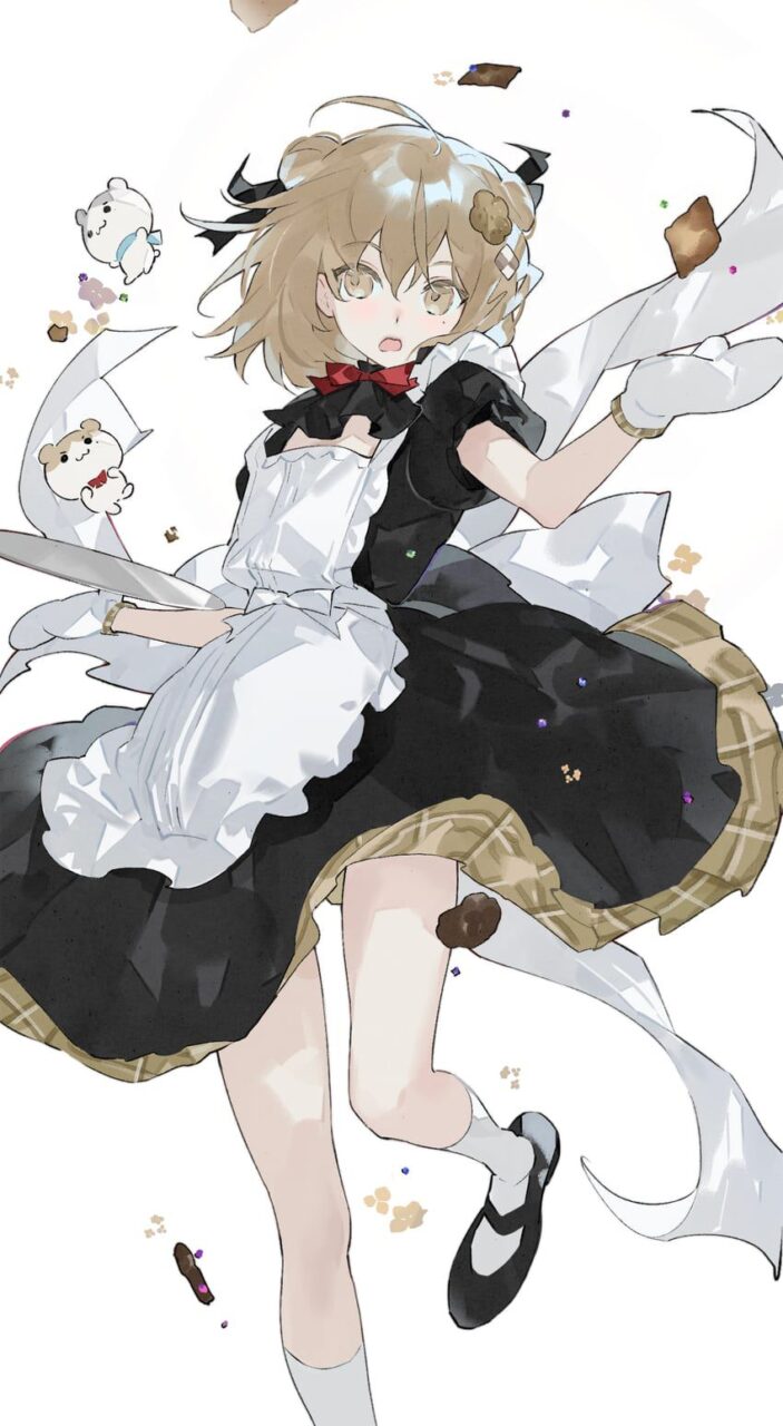 メイドの二次エロ画像くだしあ。
