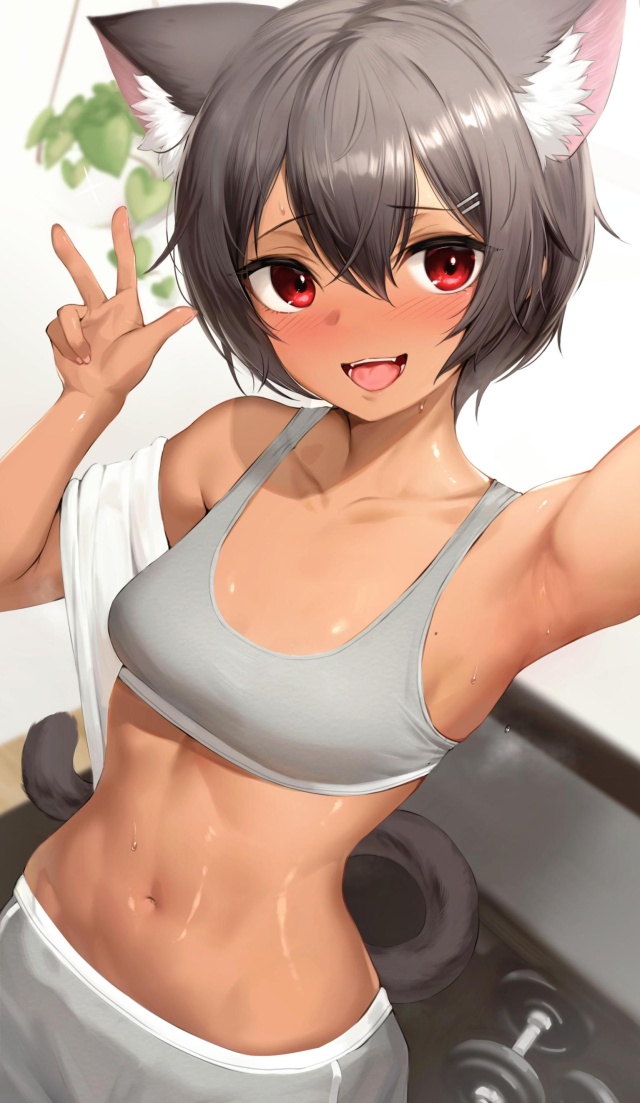 非エロの二次フェチ画像。