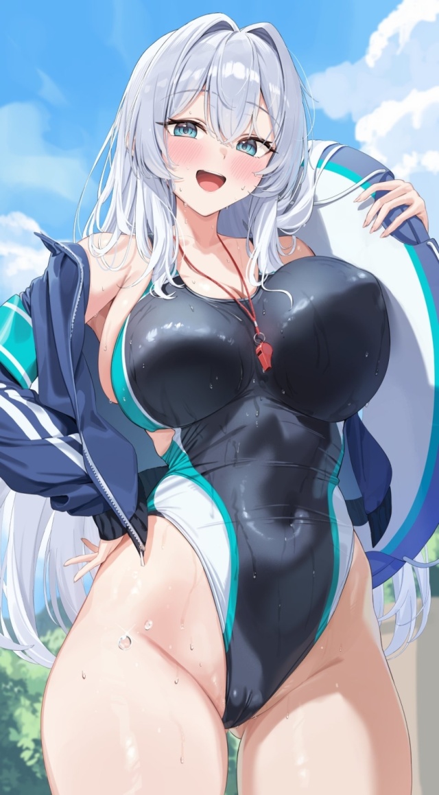 水着のエロ画像を復習していく