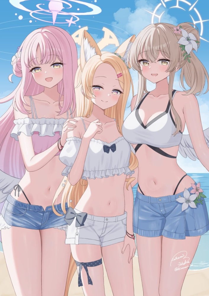 水着のエロ画像を復習していく