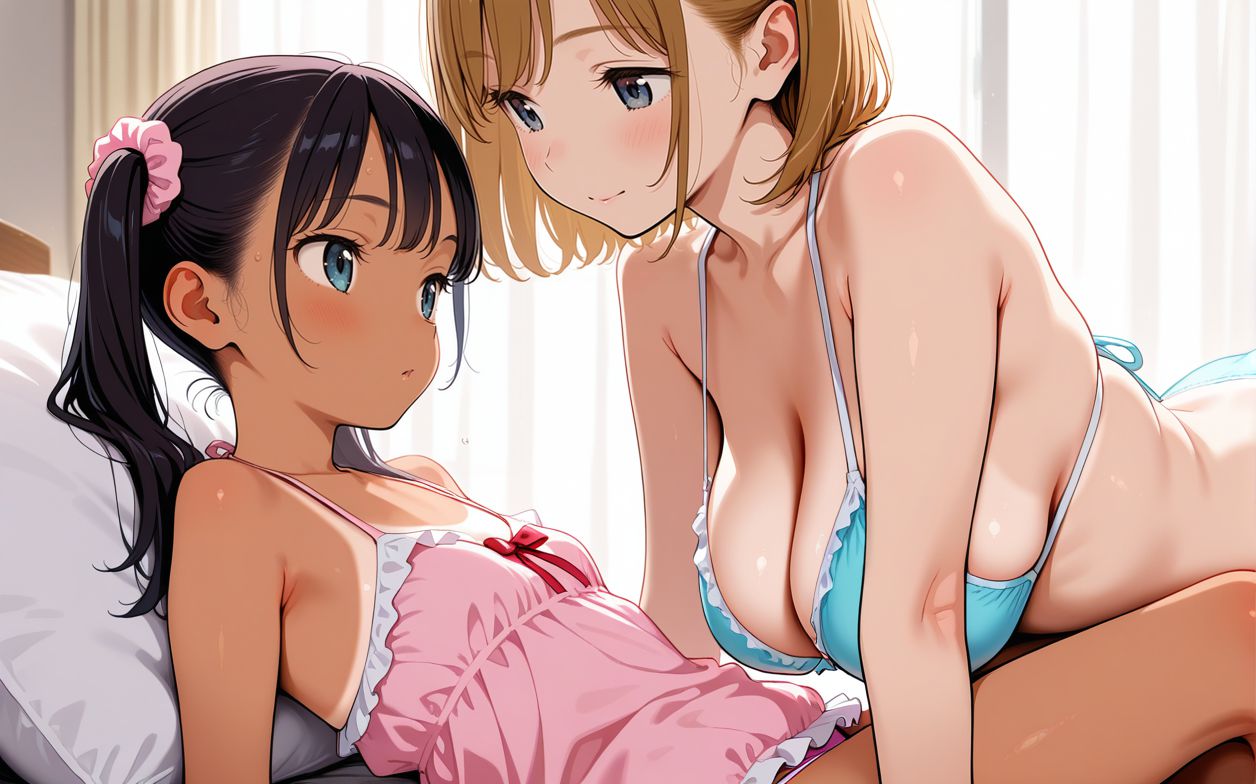日焼け・褐色のエロい画像