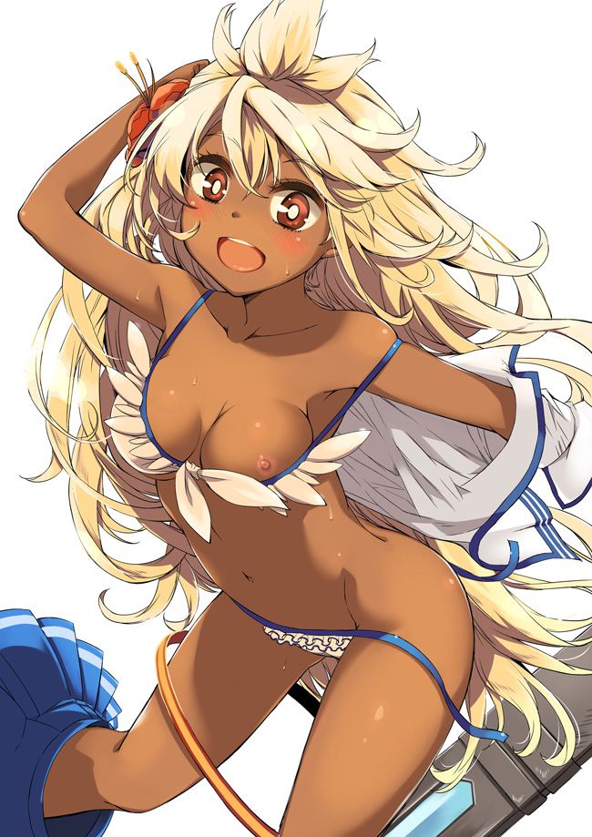 日焼け・褐色のエロい画像