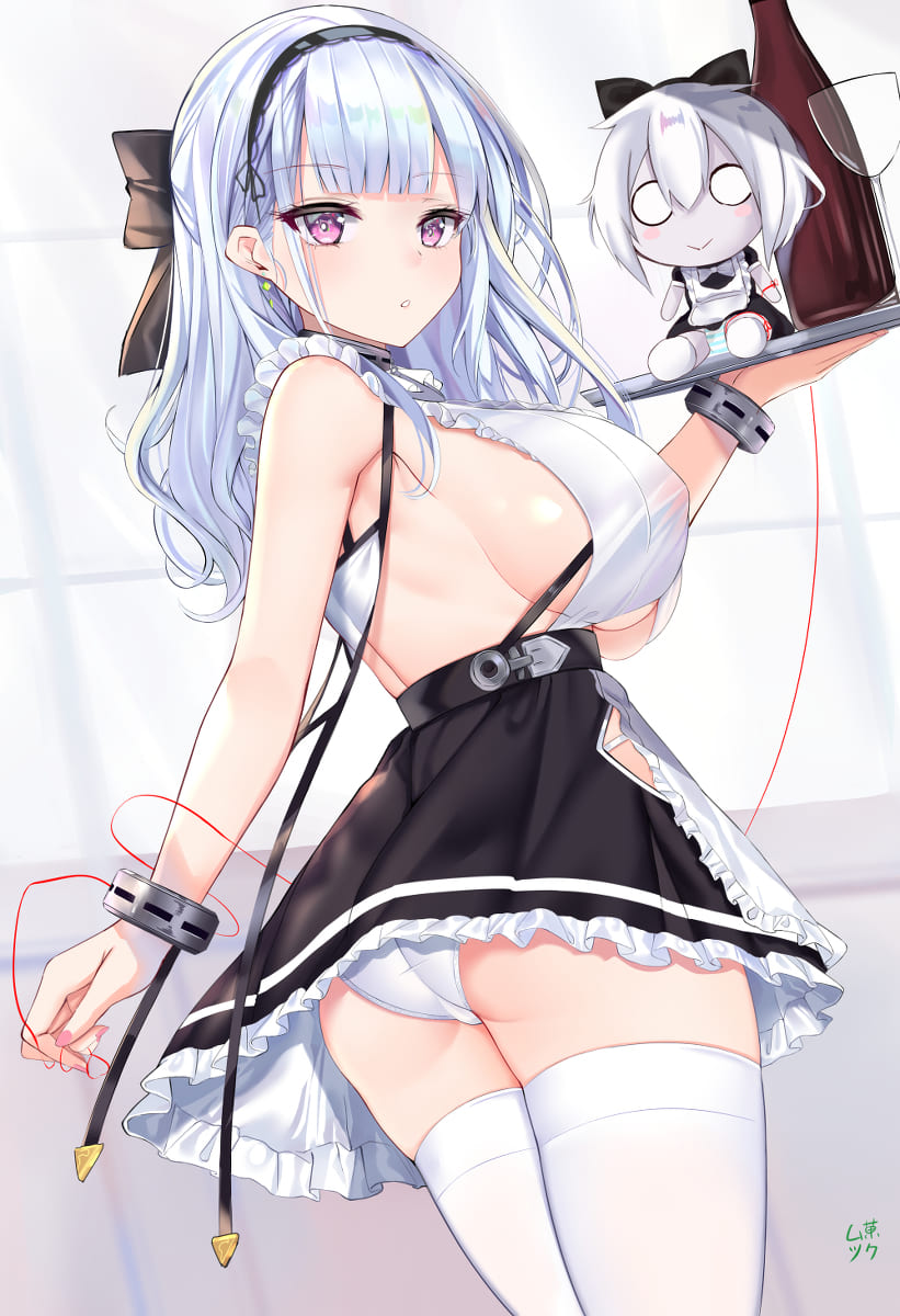 メイドのエロい画像